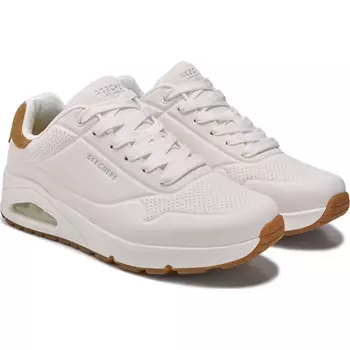 Кроссовки широкие Street uno Skechers, white/gum