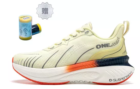 Кроссовки Shock Absorber Running Unisex Low-top White/Orange Onemix