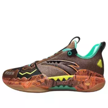 Кроссовки shock wave 5 pro Anta, коричневый