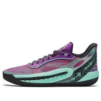 Кроссовки shock wave 6 pro 'pinellia purple' Anta, фиолетовый