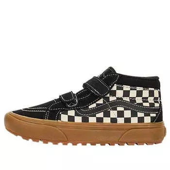 Кроссовки shoes sk8-mid reissue v mte-1 'black marshmallow' Vans, черный