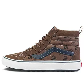 Кроссовки shoes skate shoes 'brown navy blue' Vans, коричневый