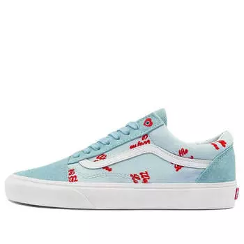 Кроссовки shoes skate shoes light blue Vans, голубой