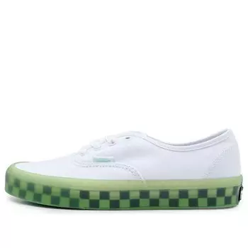 Кроссовки shoes skate shoes 'white green' Vans, белый