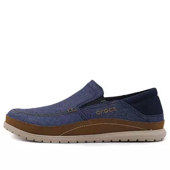 Кроссовки shoes sports casual shoes 'dark blue' Crocs, синий