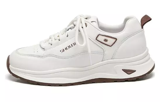 Кроссовки SHOUBA Beastmaster Lifestyle Shoes Women's Low-top Rice Coffee, коричневый