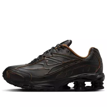 Кроссовки shox ride 2 'black light british tan' Nike, черный