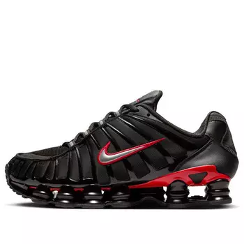 Кроссовки shox tl 'black university red' Nike, черный