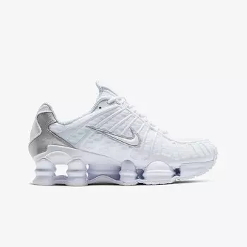 Кроссовки Shox TL 'White Metallic Silver' (W) Nike, белый