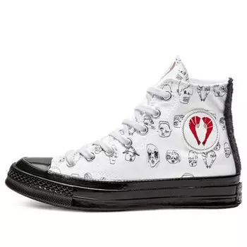 Кроссовки shrimps x chuck 70 high 'white black' Converse, черный