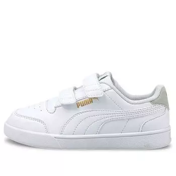 Кроссовки shuffle v ps low-cut sneakers white Puma, белый