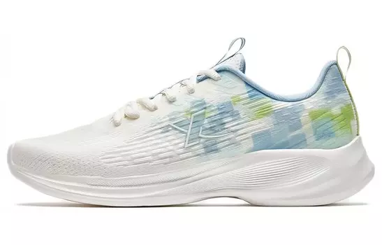 Кроссовки Shuyue2.0 мужские с низким верхом, белые/синие/зеленые Xtep