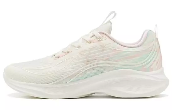 Кроссовки Shuyue2.0 женские с низким верхом, белые/синие/розовые Xtep