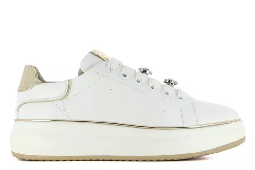 Кроссовки Silva на платформе Casas, белый