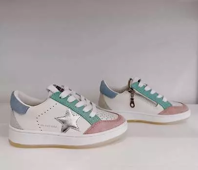 Кроссовки Silver Star Wedge Sneaker в разноцветном исполнении Vintage Havana