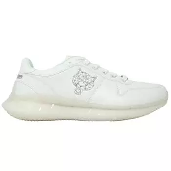 Кроссовки Silver Tiger с логотипом Plein Sport, белый