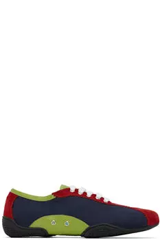 Кроссовки Simone темно-синего и красного цвета Nicole Saldaa