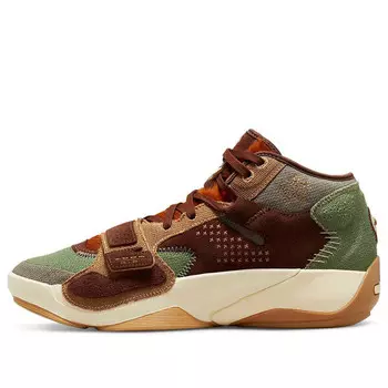 Кроссовки сион 2 пф Air Jordan, коричневый