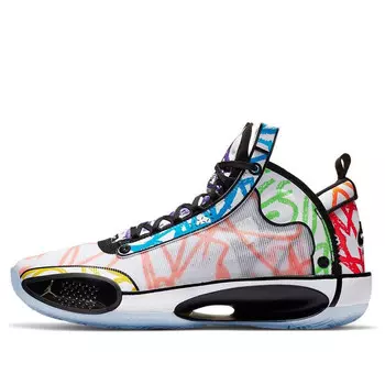 Кроссовки сион уильямсон х 34 Air Jordan, белый