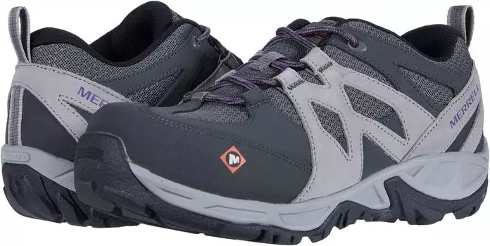 Кроссовки Siren Alloy Toe Merrell Work, цвет Charcoal/Paloma