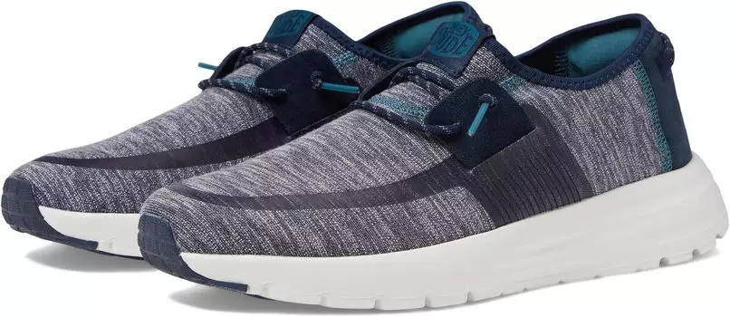 Кроссовки Sirocco Dual Knit Hey Dude, темно-синий