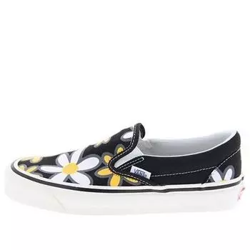 Кроссовки size? x slip-on 98 dx 'floral' Vans, черный