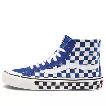 Кроссовки sk8-hi 138 decon sf blue Vans, синий