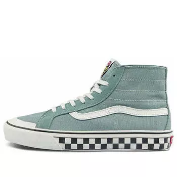 Кроссовки sk8-hi 138 decon sf 'green white black' Vans, зеленый