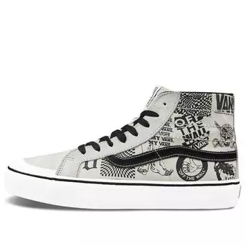 Кроссовки sk8-hi 138 decon 'v66 - marshmallow' Vans, черный