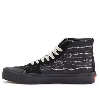 Кроссовки sk8-hi 138 sf 'barbed wire' Vans, черный