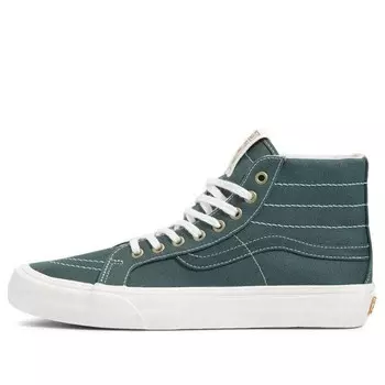 Кроссовки sk8-hi 38 decon sf green Vans, зеленый