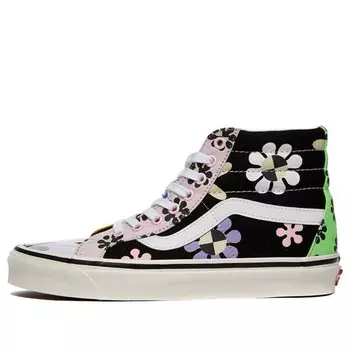 Кроссовки sk8-hi 38 dx 'anaheim factory - psychedelic floral' Vans, мультиколор