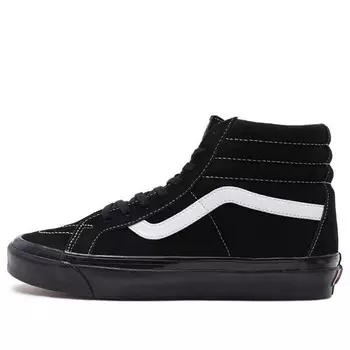 Кроссовки sk8-hi 38 dx 'anaheim factory - black white' Vans, черный