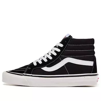 Кроссовки sk8-hi 38 dx 'anaheim factory - black' Vans, черный
