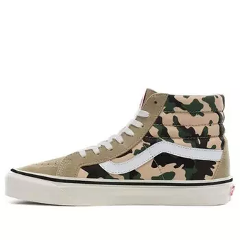 Кроссовки sk8-hi 38 dx 'anaheim factory - og camo' Vans, камуфляж