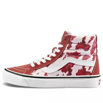 Кроссовки sk8-hi 38 dx red Vans, красный