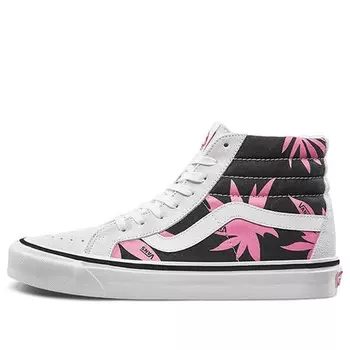 Кроссовки sk8-hi 38 dx 'summer leaf' Vans, розовый