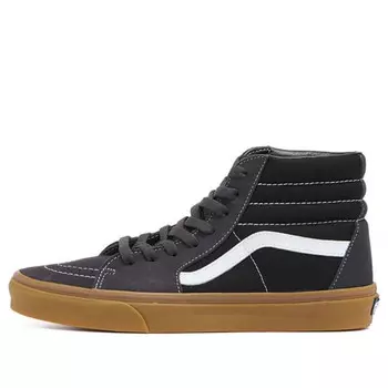 Кроссовки sk8-hi 'black grey' Vans, черный