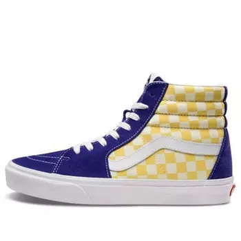 Кроссовки sk8-hi 'bmx checkerboard' Vans, желтый