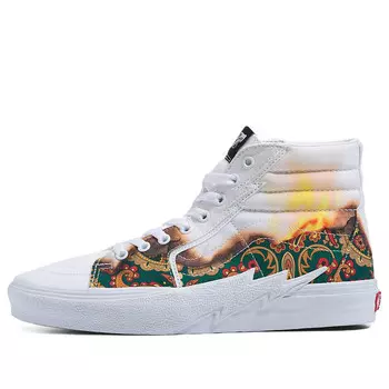 Кроссовки sk8-hi 'bolt - big reveal' Vans, белый