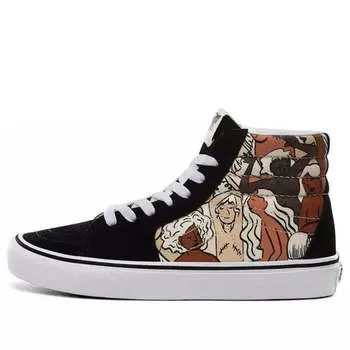 Кроссовки sk8-hi 'breast cancer awareness' Vans, черный