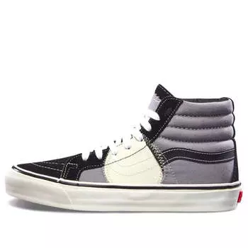 Кроссовки sk8-hi bricolage lx 'black purple' Vans, черный