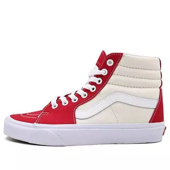 Кроссовки sk8-hi (classic sport) chili pepp 'white red' Vans, белый
