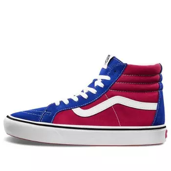 Кроссовки sk8-hi comfycush 'chili pepper true blue' Vans, красный