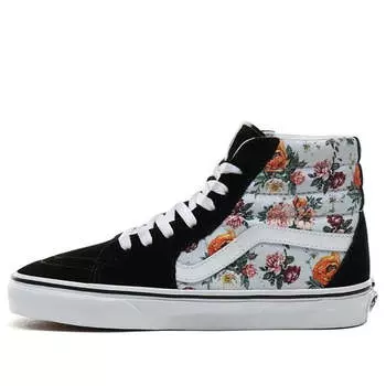 Кроссовки sk8-hi 'garden floral' Vans, черный