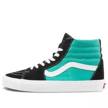 Кроссовки sk8-hi green/black Vans, зеленый