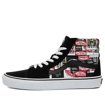 Кроссовки sk8-hi 'label mix' Vans, черный