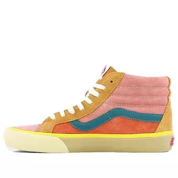 Кроссовки sk8-hi lx 'multicolor' Vans, коричневый