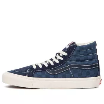 Кроссовки sk8-hi lx 'tonal checkerboard' Vans, синий