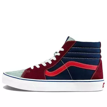 Кроссовки sk8-hi (mix & match) multi 'red blue' Vans, красный